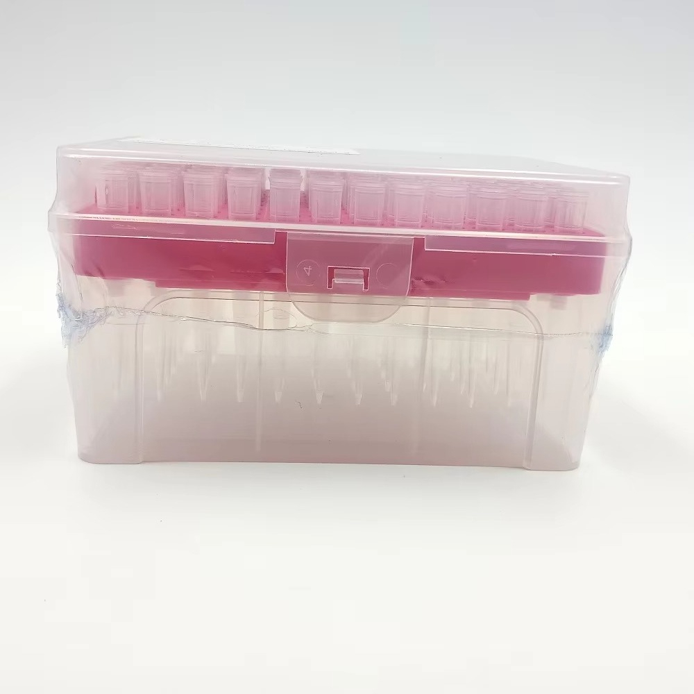 Disposable Lab Consumables DNase RNase Free 50ul Filter Pipette Tips
