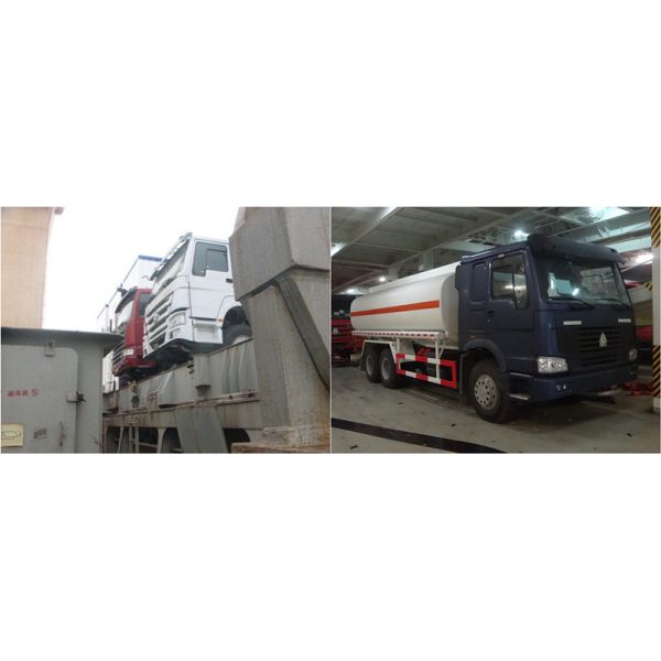 Heavy Duty 8x4 20000L 30000L Fuel Oil Tanker Truck Big Capacity