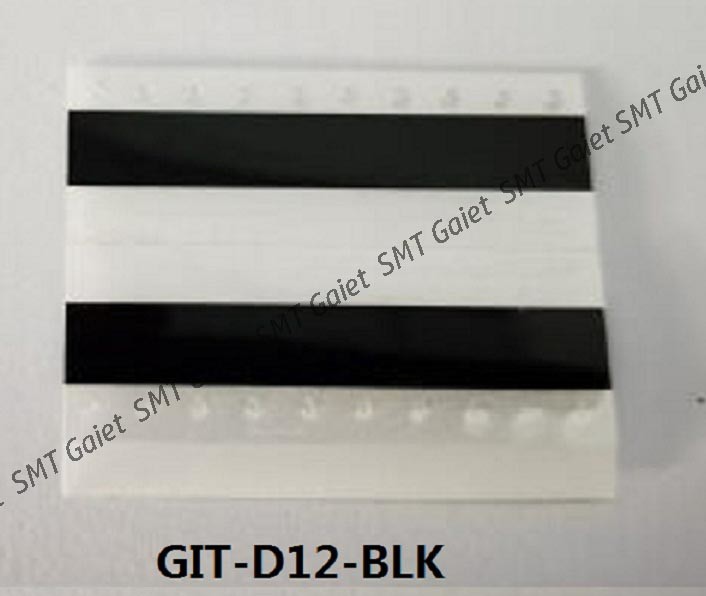Чернота ленты 500 PCS/Box GIT-D12-YLW соединения SMT 12mm двойная желтая голубая