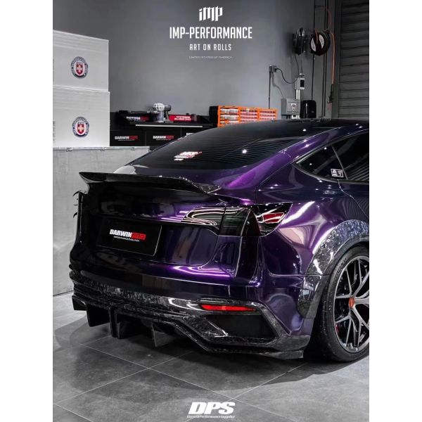 New Product  Model 3 Wide Bodyki  for the Tesla MODEL 3 Body Kit Upgrade IMP Style Front and Rear Bumper Spoilers