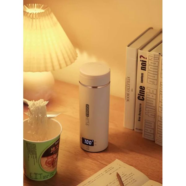 Portable Intelligent Electrical Thermal Insulation Travel Water Cup Thermal Mug