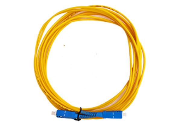 ISO SGS Certificate Dia2mm Fiber Optic Jumper Cable Low Insertion Loss