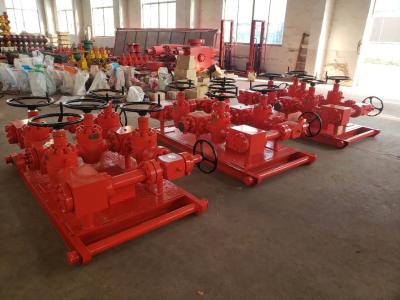 Distribuidor 10000Psi do teste de pressão do equipamento de testes do poço da superfície da avaliação da temperatura do plutônio