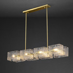 стиль пульсации воды светов шкентеля 3000k 6000k современный дизайнерский декоративный стеклянный