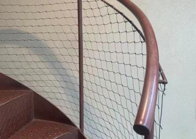 30cm*30cm filet de fil d'acier inoxydable 316 filet de corde clôture pour l'escalier