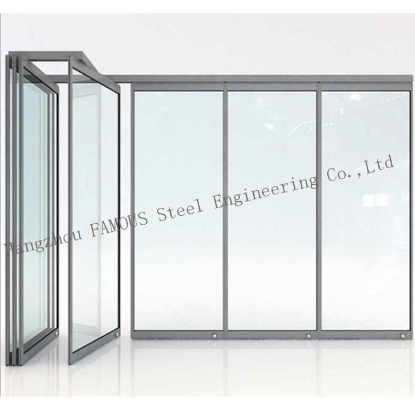 Office Room Dividers Manual Movable Sliding Glass Partition Wall