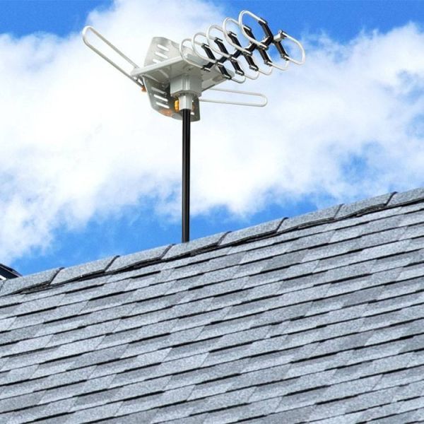 Моторизованный UHF Yagi усилил антенну цифров HDTV с вращением 360 градусов