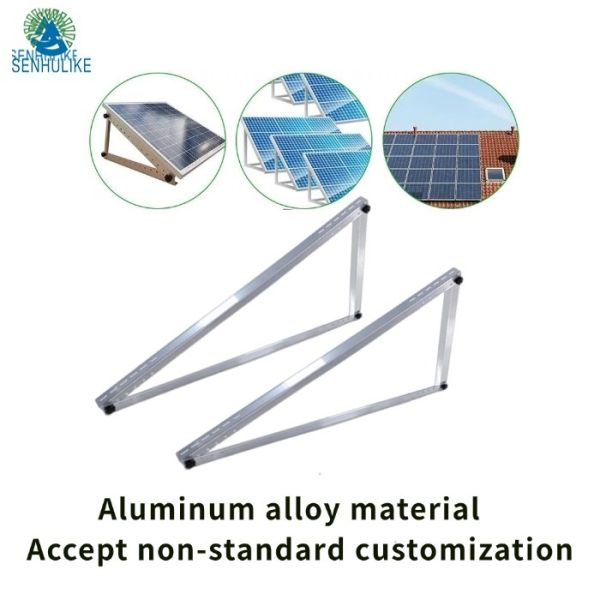 Aluminum Alloy Solar Panel Tripod Foldable Photovoltaic Bracket