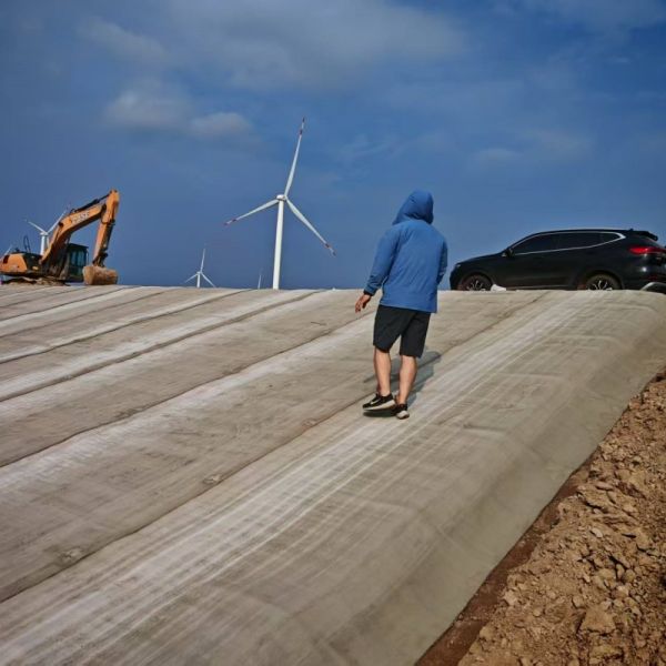 Slope Protection  Insulated Cement Blankets Erosion Control 50m Cement Curing Blankets