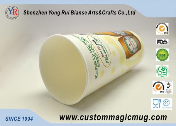 Cold Color Changing Personalized Kids Mugs , Heat Resistant Cool Beer Mugs
