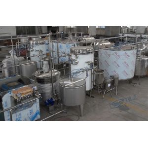 Powder Concentrate Juice Processing Machine Electric Driven For Sterilizing Juice