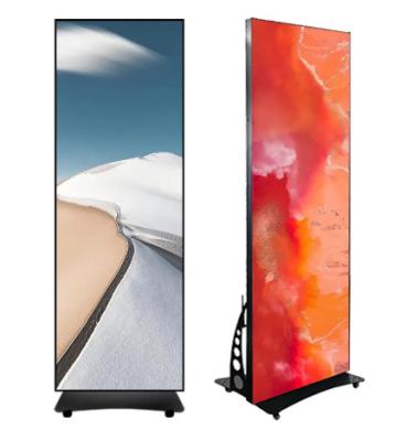 Indoor  Led Poster Floor Standing Display Screen   P1.5 P1.6 P1.8 P2.0 P2.5 P3