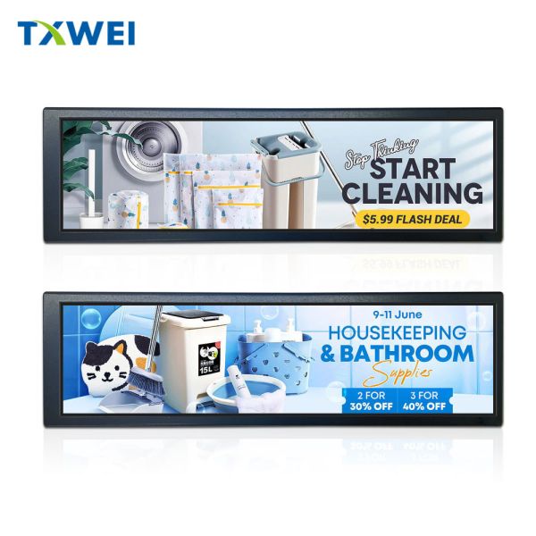 480 * 1920 8,8-дюймовый дисплей для рекламы на полке