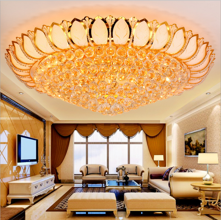 JYL-SJ004 нордическое античное потолочное освещение СИД 40*20cm/60*23cm E14 Кристл