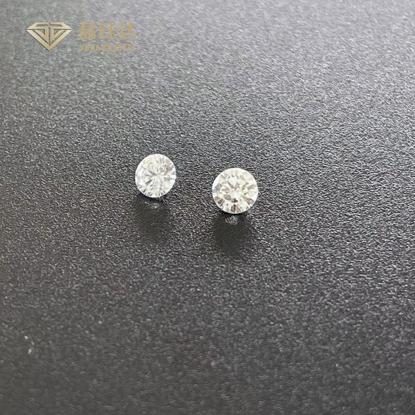 ponteiro crescido dos diamantes 8 do CVD de 2.7mm a de 3.2mm laboratório fraco ao ponteiro 12 CONTRA a cor de D E F