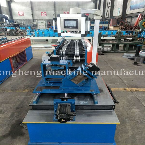 Metal Drywall Stud And Track Roll Forming Machine With Track Cutting Delta PLC
