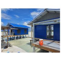 Maison de la mer de Kiribati Construction modulaire en acier