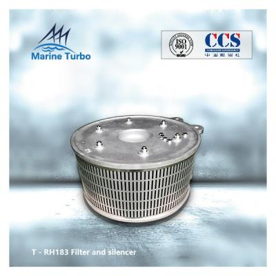 turbocompressor RH183 filtro silenciador para motor diesel de navio