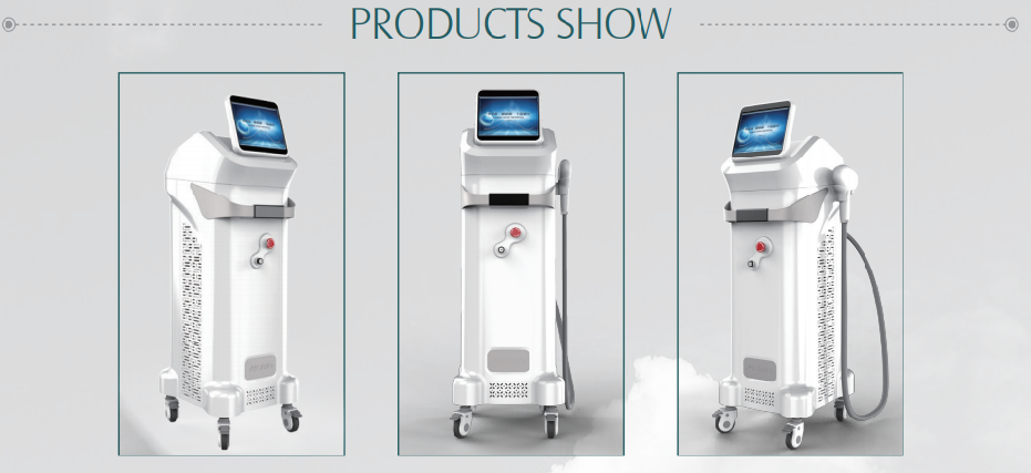 2019 Newest model CE approval Triple Wave 1064nm 755nm 810nm diode laser hair removal