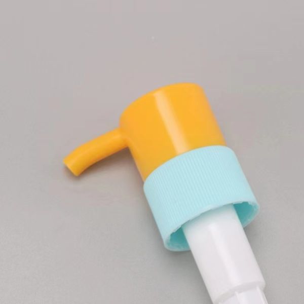 Blue 24mm Plastic Lotion Dispensing Pump 24/410 Shampoo Soap Non Spill