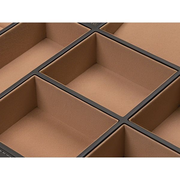 Organizador modular de joyas para cajón Mjmhd YG-H021 para armario - MDF E0, cuero de PVC, hecho a mano, 500x413x55mm