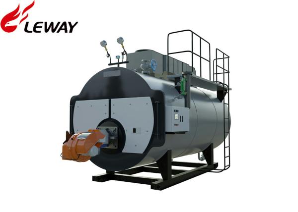 1.25MPa Oil Fired Steam Boiler Fire Tube Structure New Condition Full Combustion