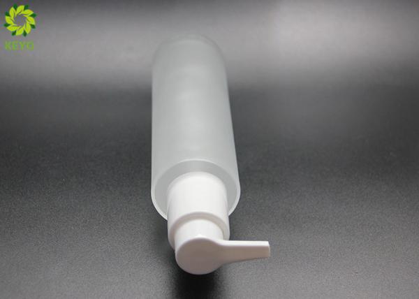 Frosted Glass Hair Oil Body Essential Oil Pump Bottle 100ml 120ml