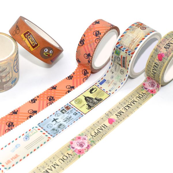 Напечатанные изготовленные на заказ конструируют ваши картины декоративные телефон или Scrapbook маскируя ленту Washi