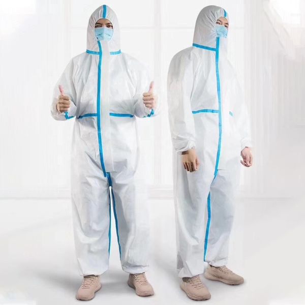 PP SPP PP PE Medical Coverall Suit SMS Nonwoven Protective Clothing