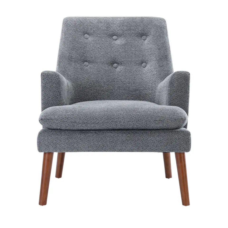 Antiwear Durable Modern Single Seater Chair Anti Scratch Fabric Material