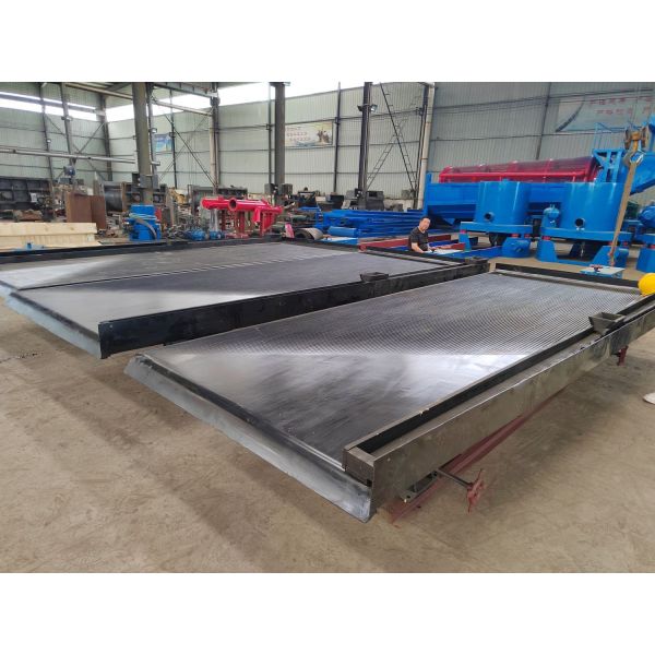 Customized Making Mineral Separation Laboratory Shaking Table for Gold Ore Separation