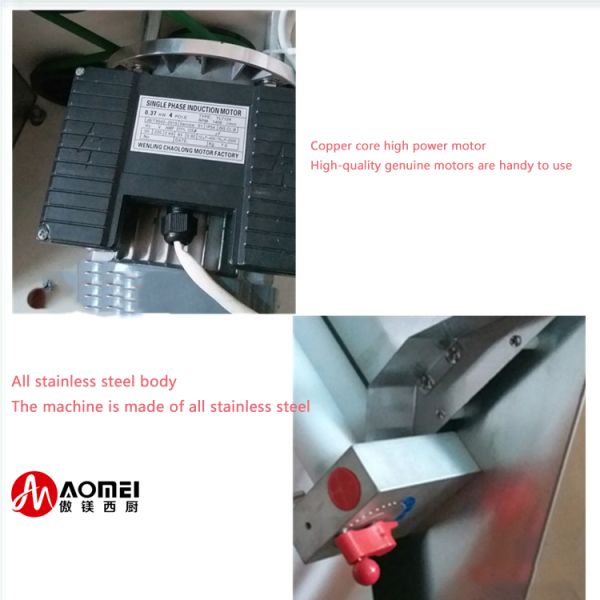 20 PCS/MIN Электрическая прессовая машина для прессования теста для пиццы из нержавеющей стали