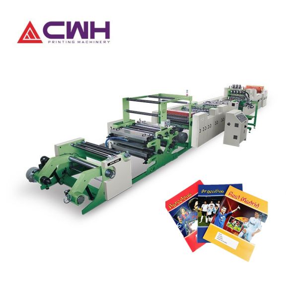 290mm Exercise Book Making Machine From Reel Paper To End