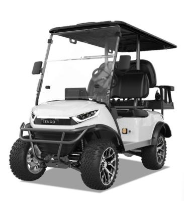 Launched Electric Golf Cart 2 2 Seater Buggy with 30-50Km/h Speed and Minimum Grand Clearance 150-200mm