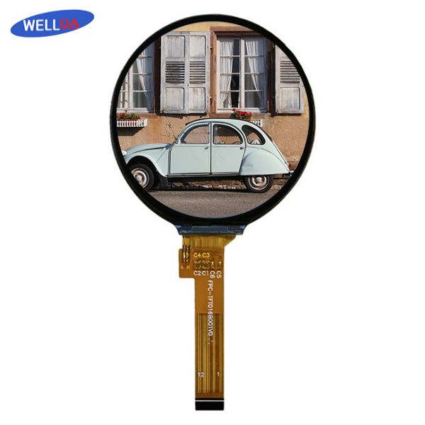 Дисплей LCD круга ISO9001 для приборов Smartwatches личных