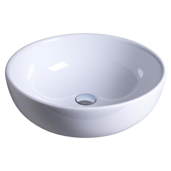 Couleur personnalisable Appareils sanitaires Bassin rond Art céramique Lavoir à la main Bassin éviers Salle de bain