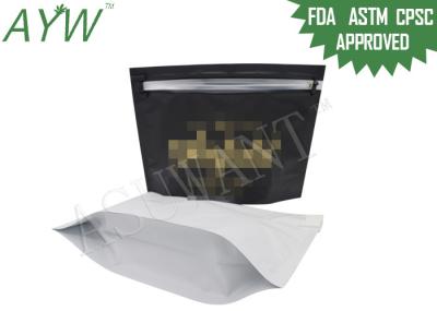 Sacos feitos sob encomenda do zíper da prova da criança da impressão do logotipo para o empacotamento médico do uso da indústria de Marjuana