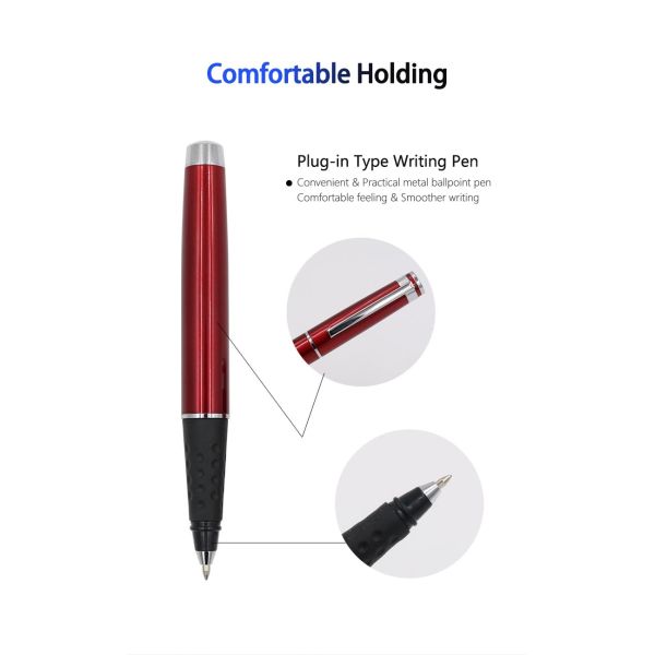 Bullet Tip Metal Roller Ball Pen With Cap 0.7mm Multiple Colors Roller Pen