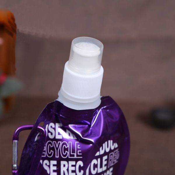 Jelly Standing Up Bjuice Pouch Bags Aluminum Foil With Suction Nozzle