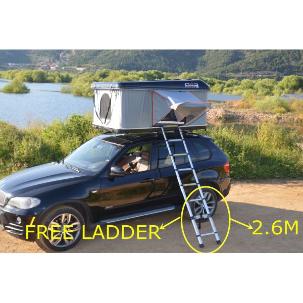 Lightweight One Bedroom Camping Car Rooftop Roof Tent with 45KG Maximum Load Capacity