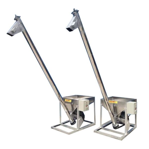 Durable Food Grade Heat Resistant Customizable Screw Auger Feeder for Industrial Applications