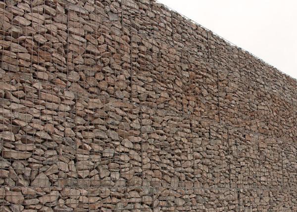 Cestas de Gabion da parede de retenção/revestimento decorativos de Gabion malha soldada