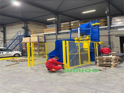 Siemens PLC Spare Parts Blades Tumblast Shot Blasting Machine For Electric Control Box