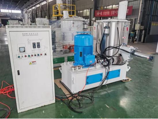 Full Automatic High Speed PVC Cooling And Heating Plastic Mixer With High Technology PVC Heating Cooling Mixer With Fiexible Platform