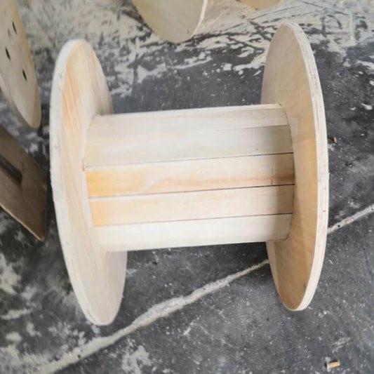 Customized Wooden Cable Reel Spool Large Wood Cable Reel For Wire Winding