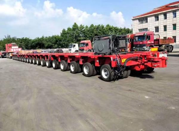 Nicholas Series Hydraulic Modular Trailer For Heavy Haul  And Engine Transport
