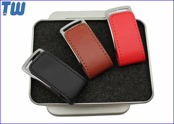 Little Gardgets 2GB USB Stick Fine Leather Cover Memory Drive