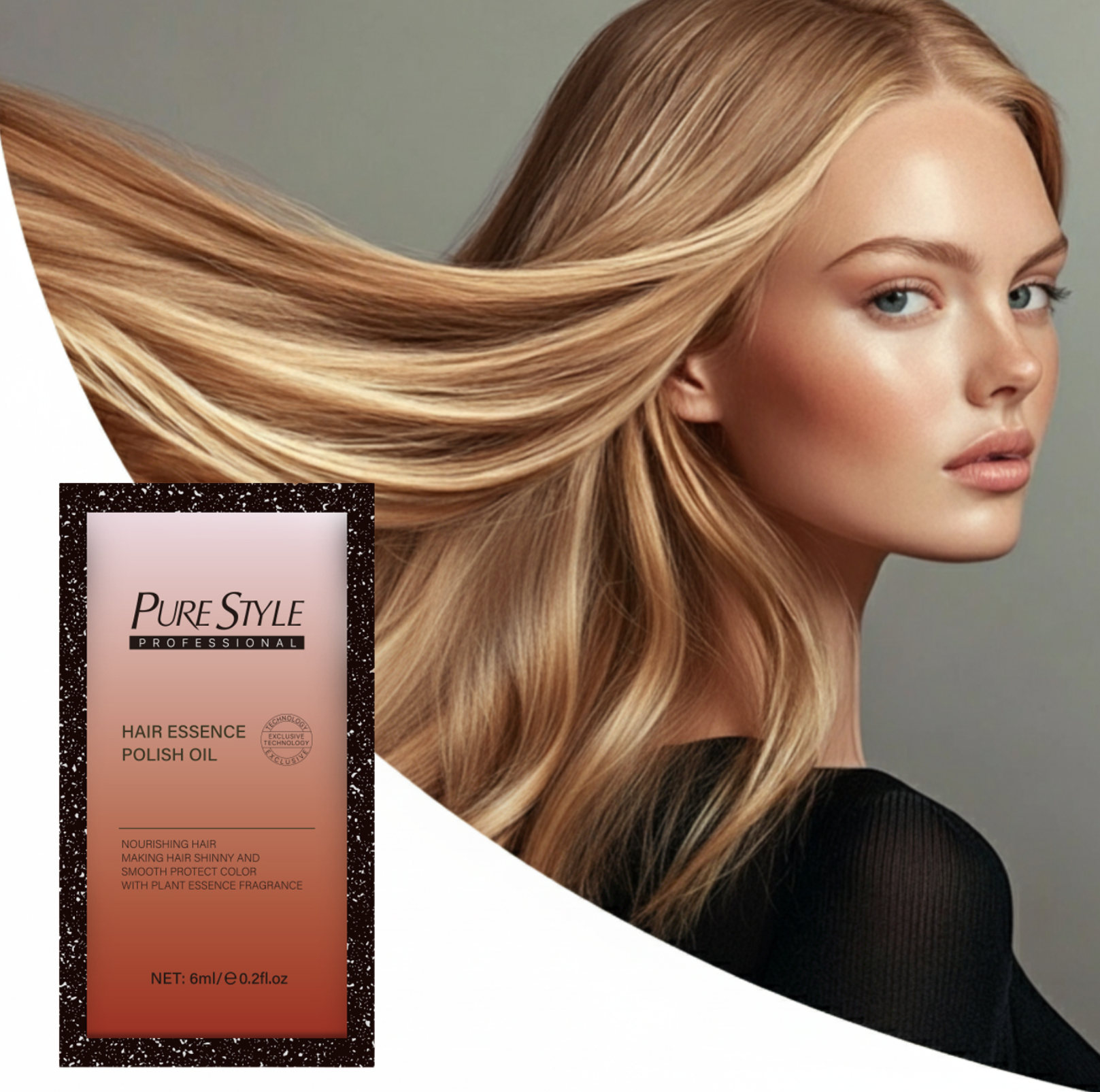 PureStyle 6ml Hair Essence Oil -  Hair Nourishing Haircare Oil for Hair Treatment OEM Available