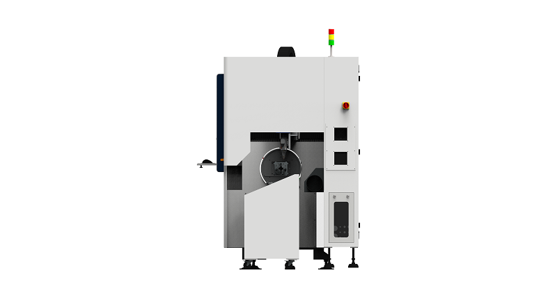 30mm Acrylic Tube Metal Laser Cutting Machine Weldseam Identification Beveling Cutting