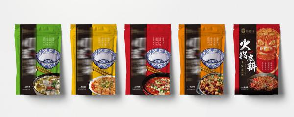 Food Grade Recyclable Plastic Stand Up Pouches With Zipper For Condiment
